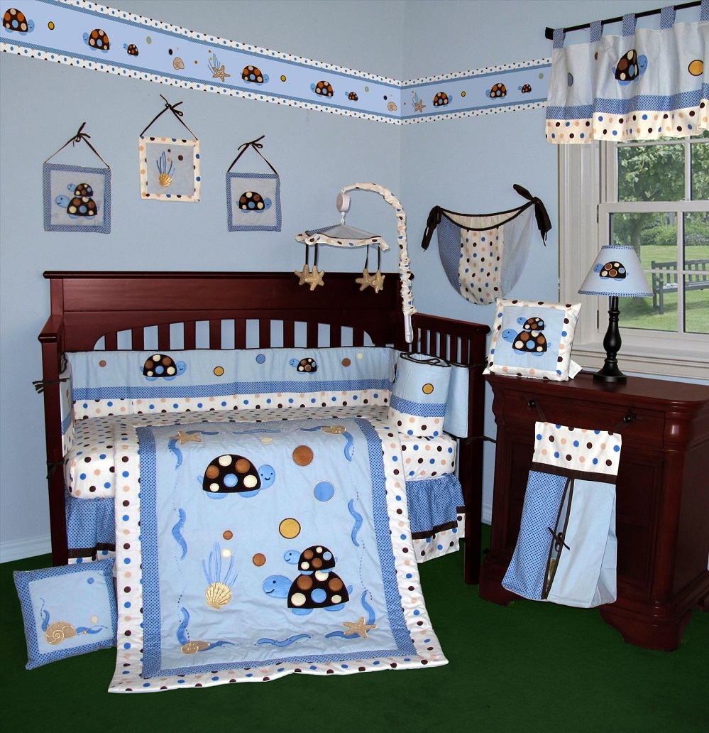 Baby Boy Crib Bedding Blue