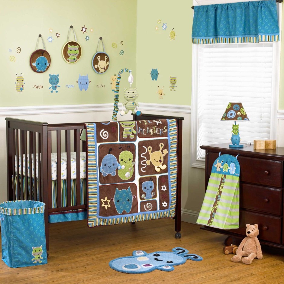 Baby Boy Crib Bedding Color