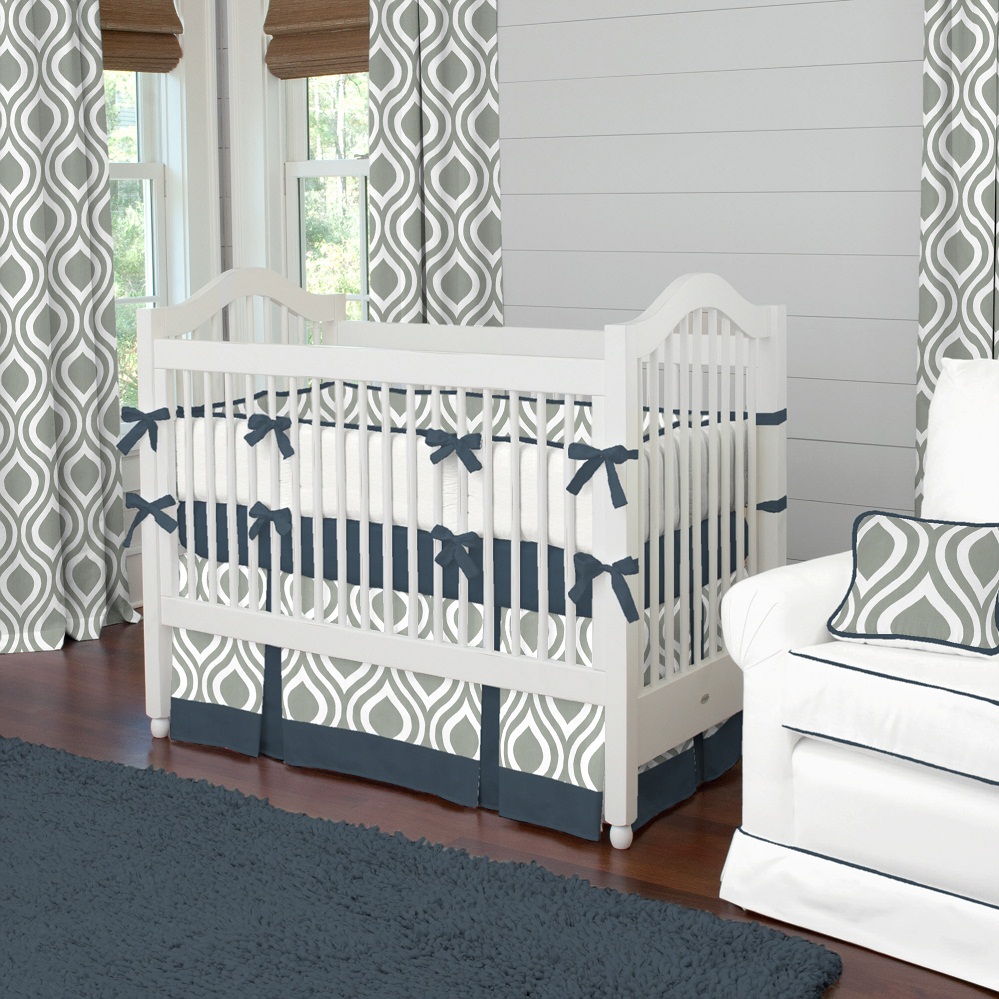 Baby Boy Crib Bedding Gray