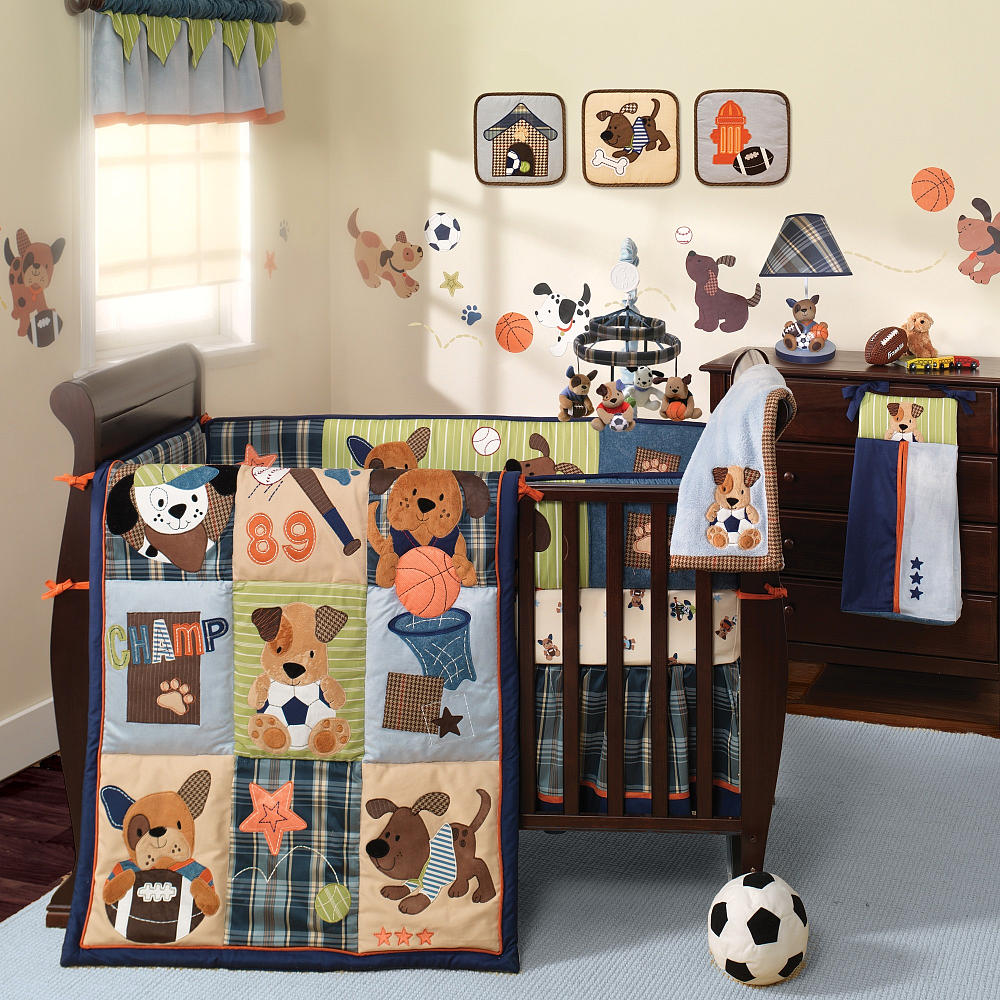 Baby Boy Crib Bedding Sport